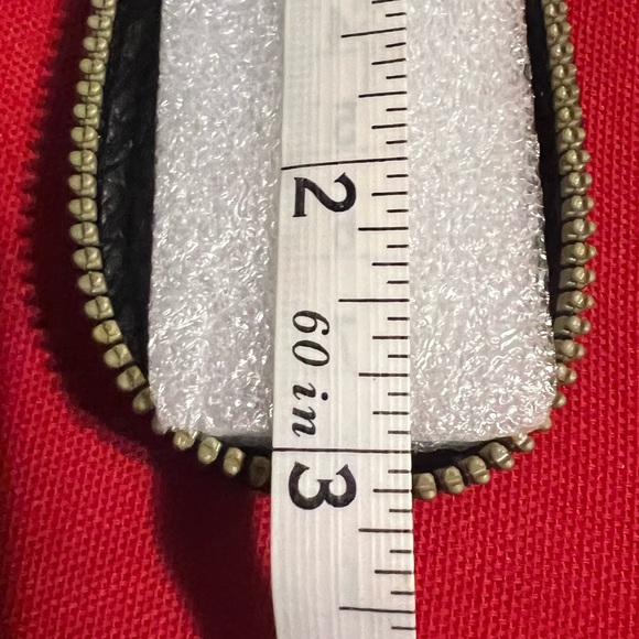 Up cycled Monogram Key Holder with Gold Clip - Picture 8 of 10